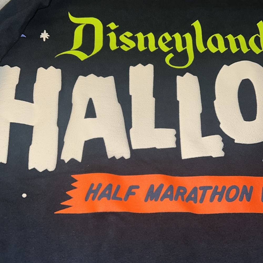 2024 Disneyland RunDisney Half Marathon Halloween Spirit Jersey Size XL - Picture 5 of 10